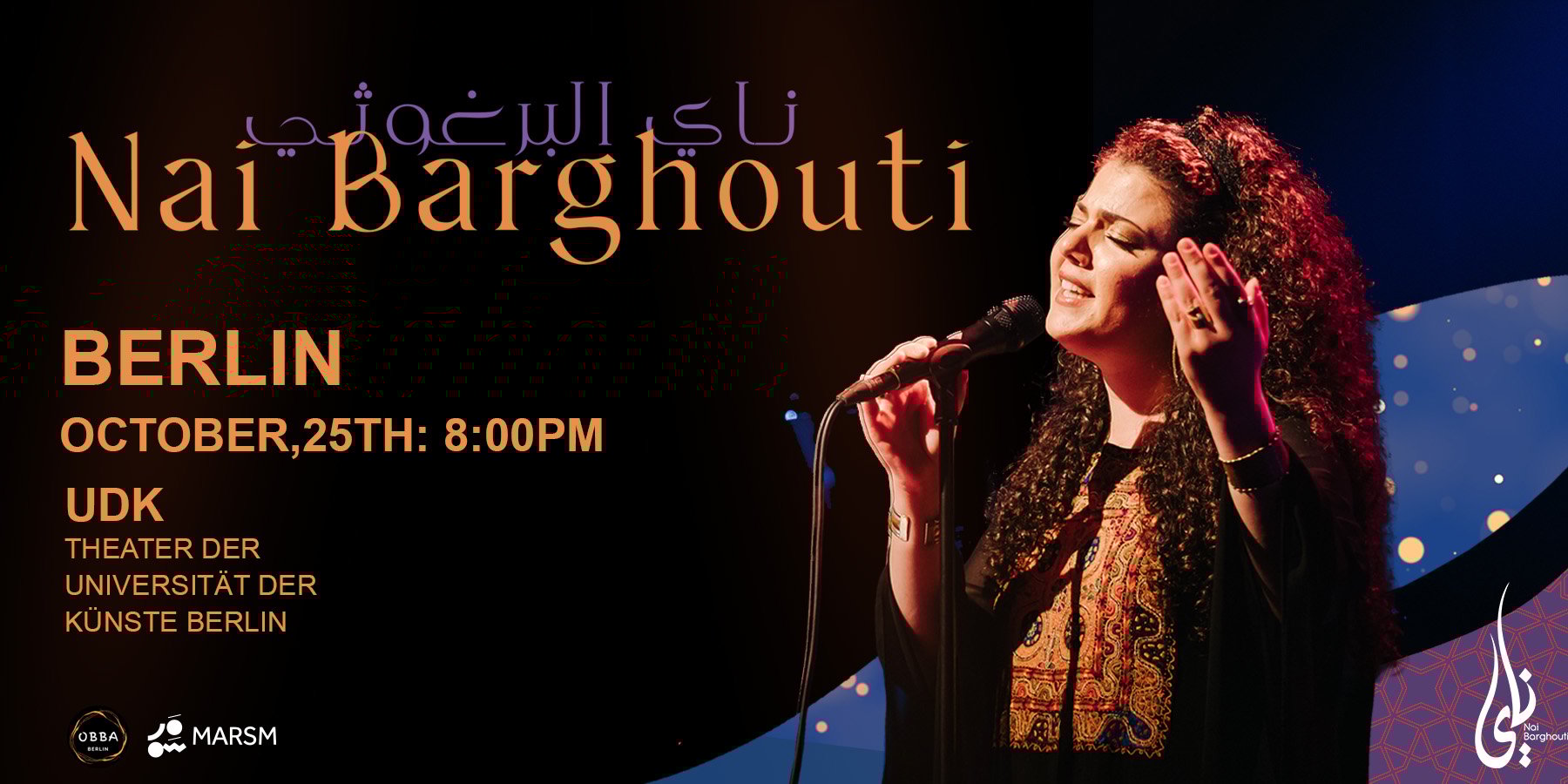 Nai Barghouti Live in Berlin 25th of October 2025